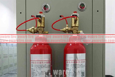 sistema de tubería contra incendios automático