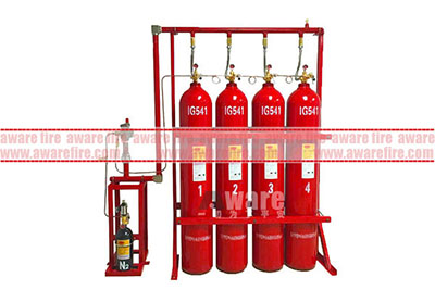 Inergen IG541 Fire Suppression System