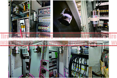 sistema de extinción de incendios en aerosol para panel de control de armario eléctrico