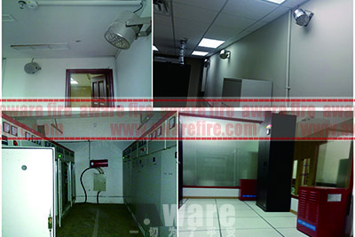 automatic fire extinguishing systems for substation electrical power distribution room switch transformer