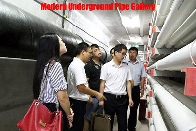 underground pipes morden style